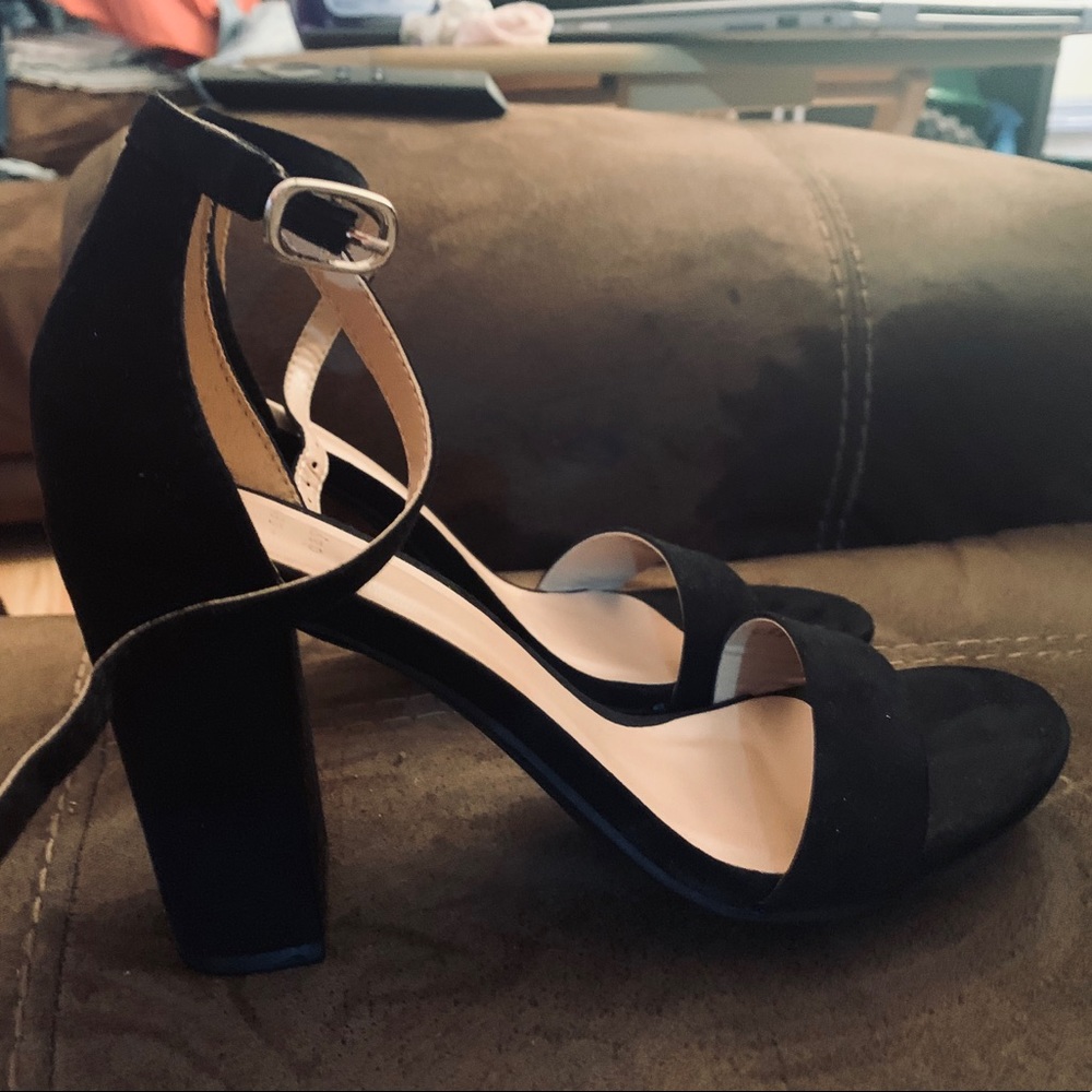 Black heels
